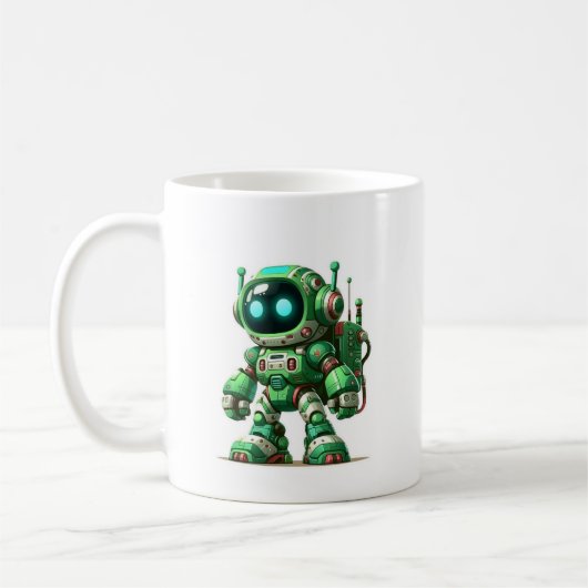 AstroBoy Green Kaffeetasse (Links)