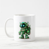 AstroBoy Grün Kaffeetasse (Links)