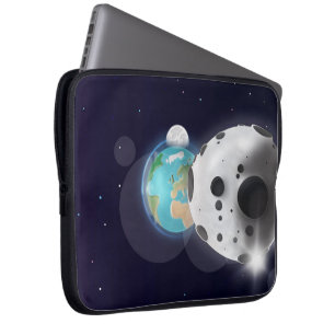 Astroide Auswirkungen auf den Planeten Erde! Laptopschutzhülle