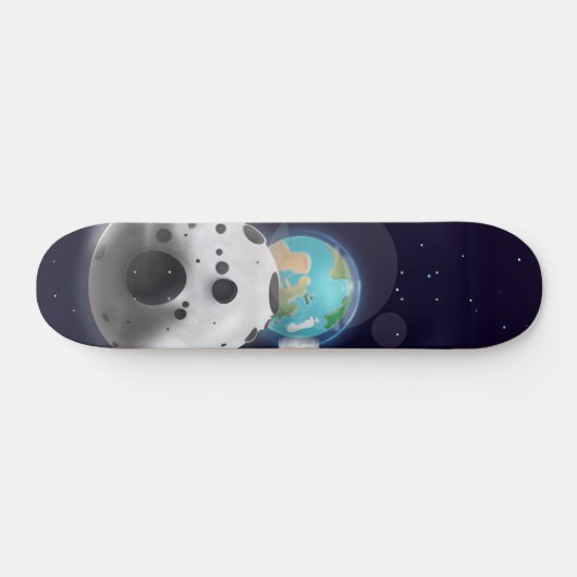 Astroide Auswirkungen auf den Planeten Erde! Skateboard (Horizontal)