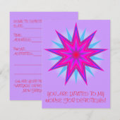 AstroJalal10 Einladung (Vorne/Hinten)