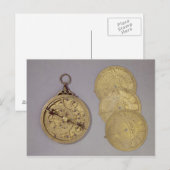 Astrolabe, 1216 postkarte (Vorne/Hinten)