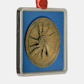 Astrolabe für Rechenhoroskope, europäisch Silbernes Ornament (Rechts)