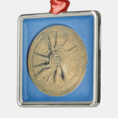 Astrolabe für Rechenhoroskope, europäisch Silbernes Ornament (Links)