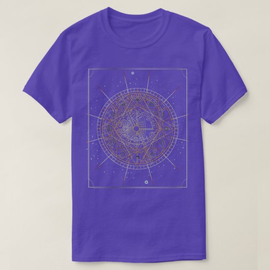 Astrolabe Zodiac T-Shirt (Design vorne)