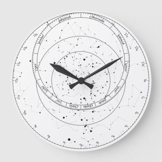 Astrolabialuhr Große Wanduhr (Vorderseite)
