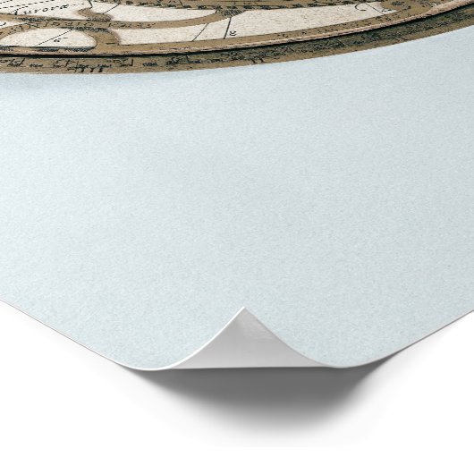 Astrolabium Poster (Ecke)
