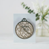 Astrolabium Postkarte (Stehend Vorderseite)