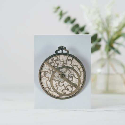 Astrolabium Postkarte (Stehend Vorderseite)