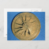 Astrolabium zur Berechnung von Horoskopen, Postkarte (Vorne/Hinten)