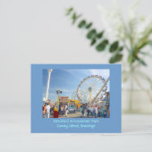 Astroland Amusement Park (Coney Is, NY) Postkarte (Stehend Vorderseite)