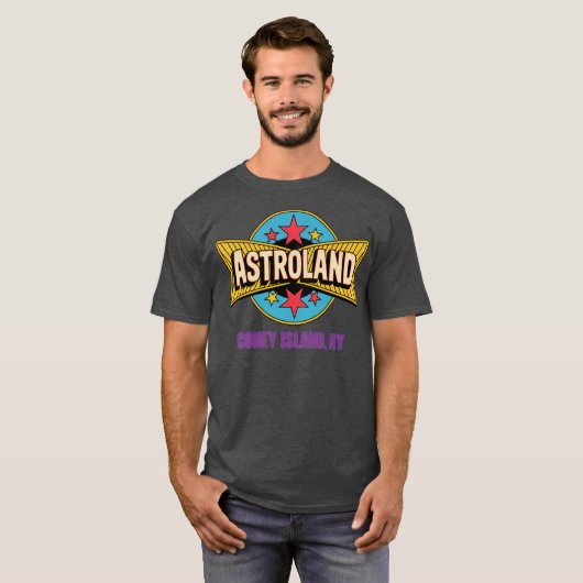Astroland - Coney Island, NY T-Shirt (Vorne ganz)