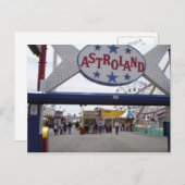 Astroland Postkarte (Vorne/Hinten)