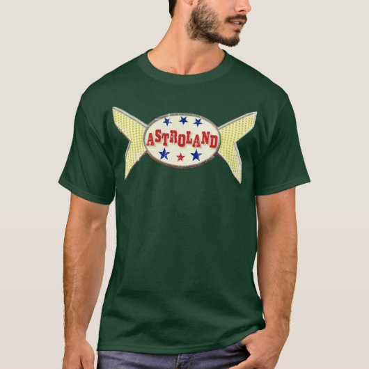 Astroland T - Shirt - Coney Island, NY - Retro Amu (Vorderseite)
