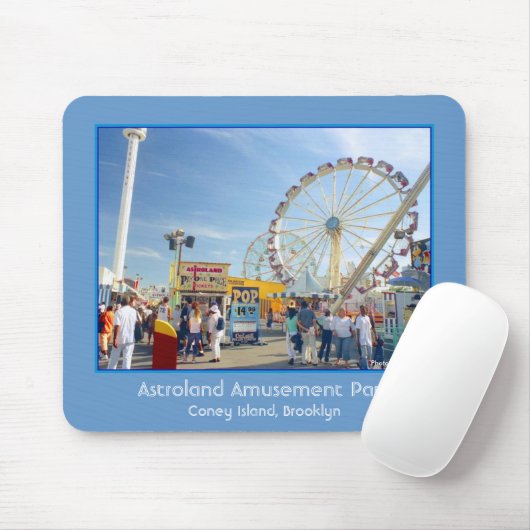 Astroland Vergnügungspark Mousepad (Mit Mouse)