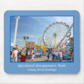 Astroland Vergnügungspark Mousepad (Vorne)