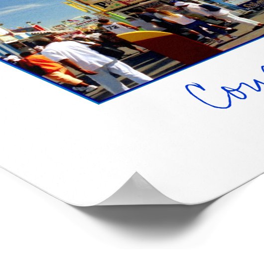 Astroland Vergnügungspark Poster (Ecke)