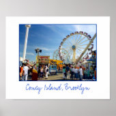 Astroland Vergnügungspark Poster (Vorne)