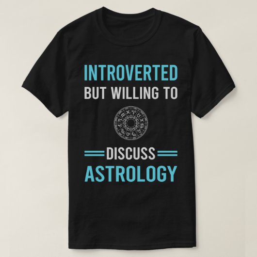Astrologie-Astrologer T-Shirt (Design vorne)