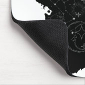 ASTROLOGIE(B&W)-MAUSPAD MOUSEPAD (Ecke)