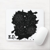 ASTROLOGIE(B&W)-MAUSPAD MOUSEPAD (Mit Mouse)