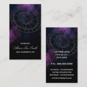 Astrologie-Berater Astrologer Visitenkarte (Vorne/Hinten)
