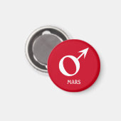 Astrologie-Diagramme: Die Mars Magnet (Vorderseite/Rückseite)