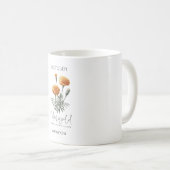Astrologie Geburtsmonat Oktober | Blume Marigold Kaffeetasse (VorderseiteRechts)