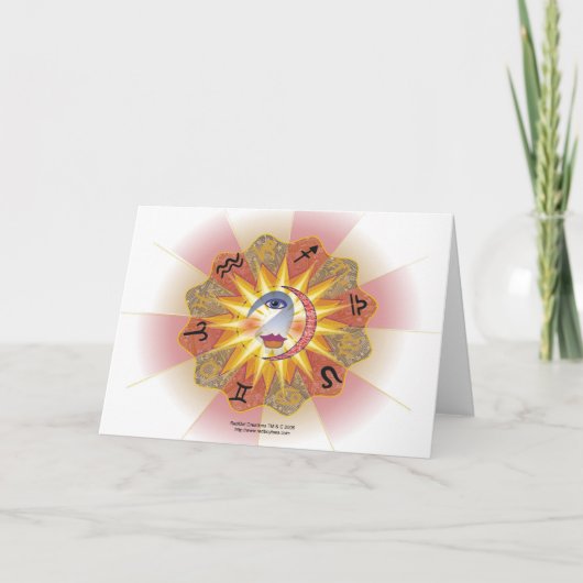 Astrologie Geist Grüße Karte (Vorderseite)