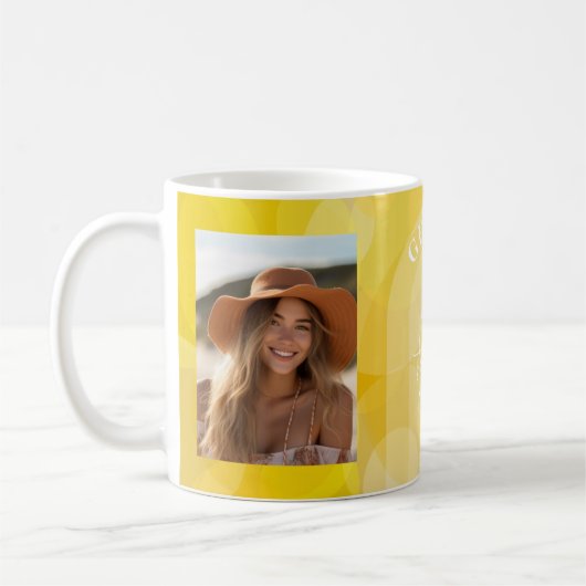 Astrologie Gemini Zodiac Sign Foto Custom Geburtst Kaffeetasse (Links)