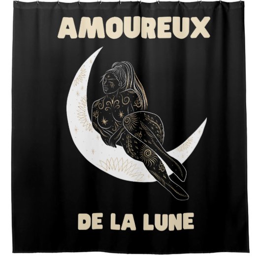 Astrologie Girl Duschvorhang (Vorderseite)