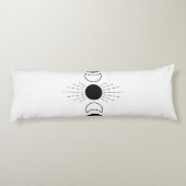 Astrologie Girl Seitenschläferkissen (Rückseite)