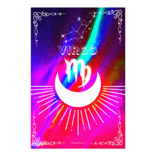 Astrologie- Horrorskop von virgo Fotodruck