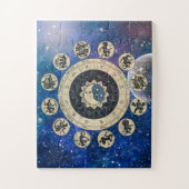 Astrologie im Universum Puzzle (Vertikal)
