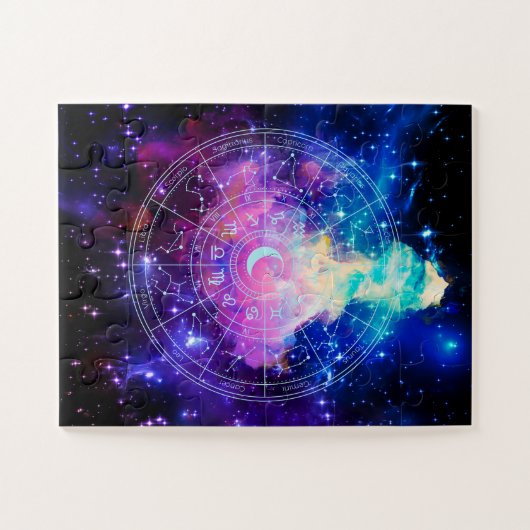 Astrologie im Universum Puzzle (Horizontal)
