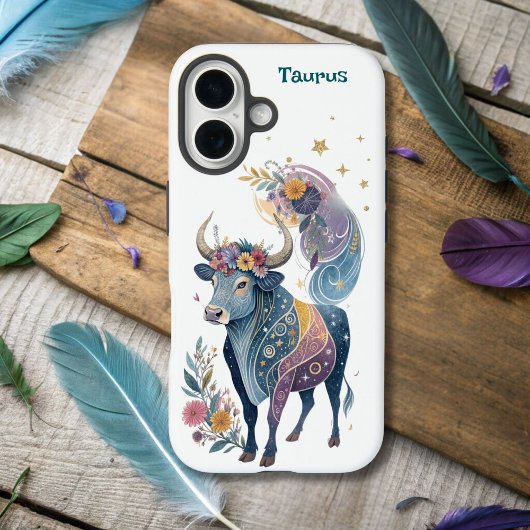 Astrologie Infused Taurus Zodiac AI Design iPhone Case-Mate iPhone Hülle