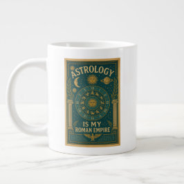 Astrologie ist mein römisches Reich Jumbo-Tasse