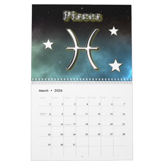 Astrologie Kalender (Mär 2026)