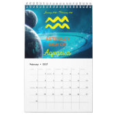 Astrologie Kalender mit Planeten (Feb 2027)
