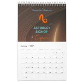Astrologie Kalender mit Planeten (Jan 2027)