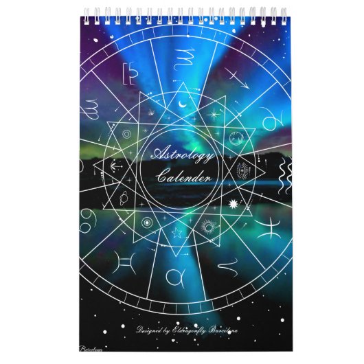 Astrologie Kalender mit Planeten (Titelbild)