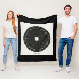 Astrologie Konstellation Hexe, Zodiac-Zeichen magi Fleecedecke