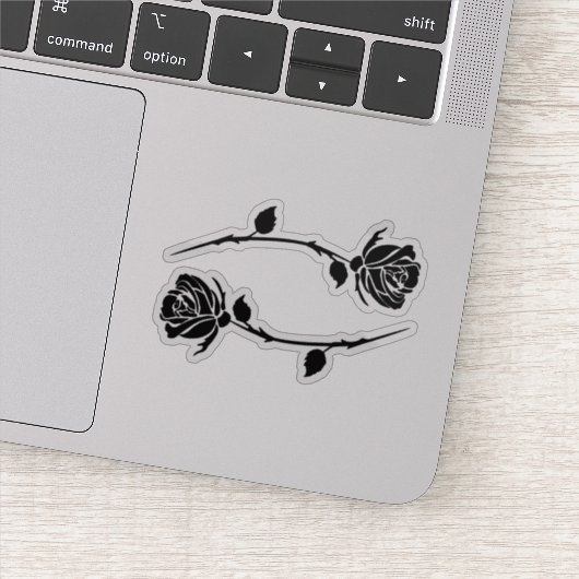 Astrologie Krebs Blumenzodiakzeichen Aufkleber (Detail)