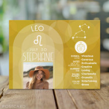 Astrologie Leo Zodiac Sign Foto Custom Geburtstag