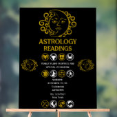 Astrologie Lesen Acrylschild (Neutral)