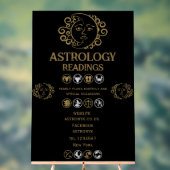 Astrologie Lesen Acrylschild (Neutral)