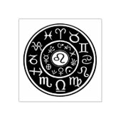 Astrologie Löwe Design Stempel (Prägung)