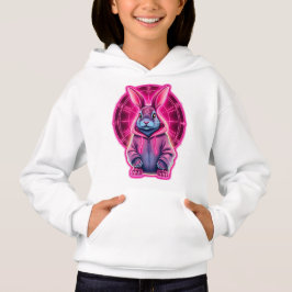 Astrologie Neon Kash Rabbit Hoodie