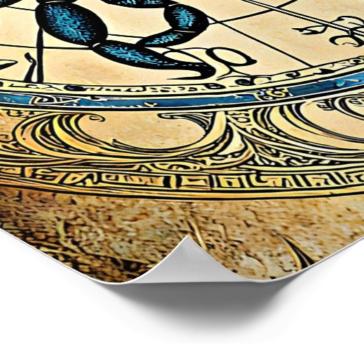 Astrologie Poster (Ecke)