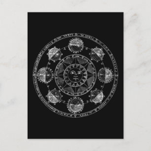 Astrologie Postkarte